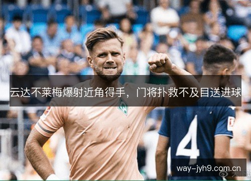 云达不莱梅爆射近角得手,门将扑救不及目送进球 云达不莱梅爆射近角得手,门将扑救不及目送进球